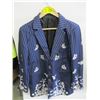 Image 1 : BLUE JACKET WITH BUTTERFLIES