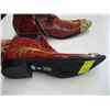 Image 2 : PAIR OF SIZE 43 RED METAL TOE CAPPED SHOES
