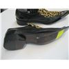 Image 2 : PAIR OF METAL TOE CAPPED LEOPARD PATTERN SHOES