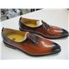Image 1 : PAIR OF SIZE 42 BLACK & BROWN SHOES