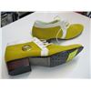 Image 2 : PAIR OF SIZE 43 YELLOW & WHITE SHOES