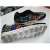 Image 2 : PAIR OF SIZE 43 MULTI COLORED RUNNERS