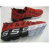 Image 2 : PAIR OF SIZE 42 RED RUNNERS WITH MUSICAL NOTES