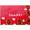 Image 2 : Chanel Red Silk Scarf