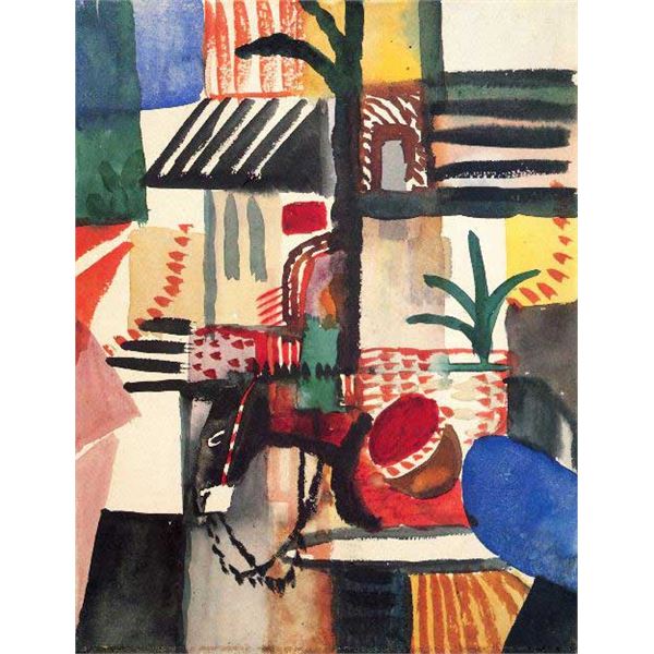 MACKE - Man With A Donkey