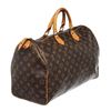 Image 3 : Louis Vuitton Brown Monogram Speedy 40cm Satchel Bag