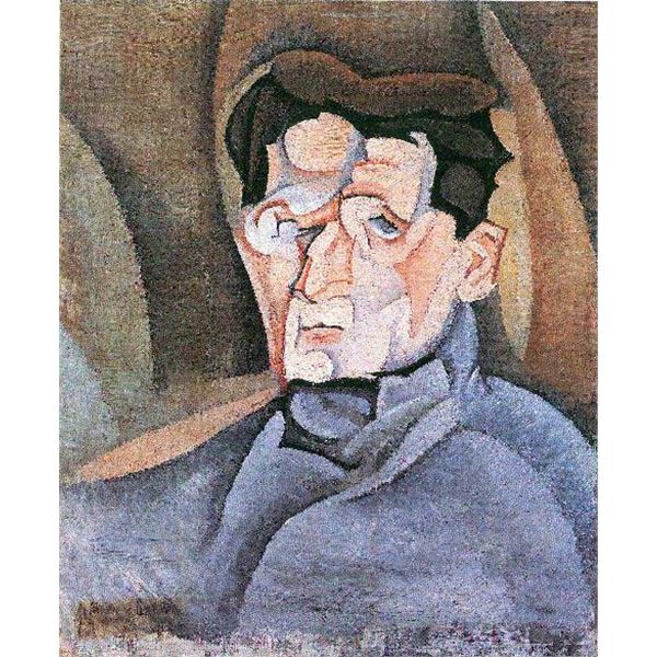 Juan Gris - Portrait Maurice Raynal