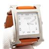 Image 7 : Hermes Large Heure H Stainless Steel Watch