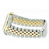 Image 4 : Rolex Mens Datejust 36 Silver Index Yellow Gold Fluted Oyster Perpetual Polished