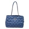 Image 1 : Chanel Blue Quilted Lambskin Boy Camera Shoulder Bag