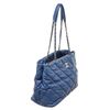 Image 7 : Chanel Blue Quilted Lambskin Boy Camera Shoulder Bag