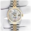 Image 3 : Rolex Mens 2 Tone Mother Of Pearl VS Diamond 36MM Datejust Wristwatch With Rolex