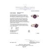 Image 5 : 2.94 ctw Round Mixed Lavender Spinel And Round Brilliant Cut Diamond Ring - 14KT