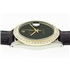 Image 6 : Rolex 36 Datejust Black Onyx 2.75 ctw Princess Diamond Leather Band Oyster Perpe