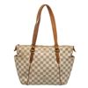 Image 1 : Louis Vuitton Beige Damier Canvas Totally PM Tote Bag