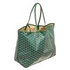 Image 3 : Goyard Green Leather St. Louis GM Tote Bag