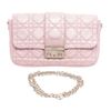 Image 1 : Christian Dior Purple Pink Connage Leather Miss Dior Flap Shoulder Bag