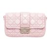 Image 2 : Christian Dior Purple Pink Connage Leather Miss Dior Flap Shoulder Bag
