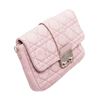 Image 3 : Christian Dior Purple Pink Connage Leather Miss Dior Flap Shoulder Bag