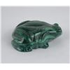 Image 3 : Hand Carved Malachite Stone Frog Toad