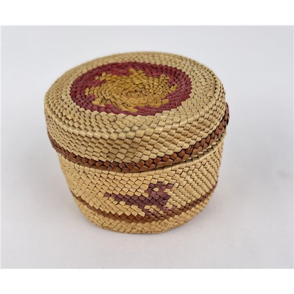 Northwest Coast Makah Nootka Indian Basket