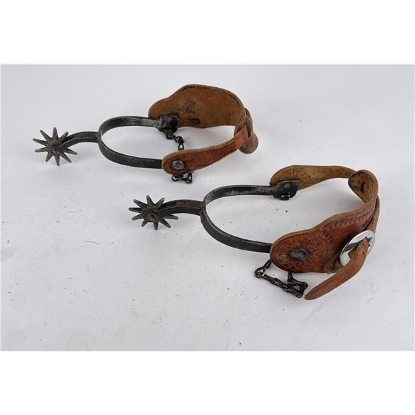 Antique Pair of Montana Cowboy Spurs
