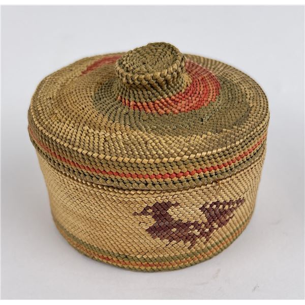 Northwest Coast Makah Nootka Indian Basket