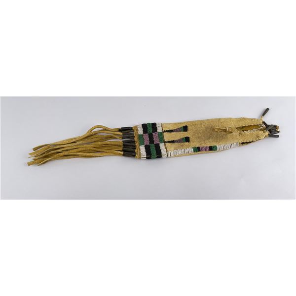 Crow Indian Beaded Strike A Light Bag