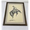 Image 1 : Frederic Remington The Bronco Buster Print