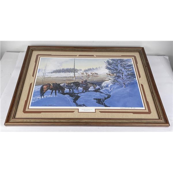 Paradise in Colter's Hell Gary Carter Print