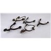 Image 1 : Group of Antique Single Cowboy Spurs