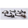 Image 2 : Group of Antique Single Cowboy Spurs