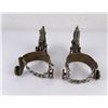 Image 7 : Custom Made Bronze Cowboy Spurs