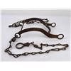 Image 1 : Antique Blacksmith Made Cowboy Horse Bit