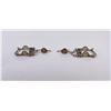 Image 1 : Sterling Silver Cowboy Hat Horse Bit Earrings