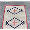 Image 3 : Navajo Indian JB Moore Water Bug Rug Blanket
