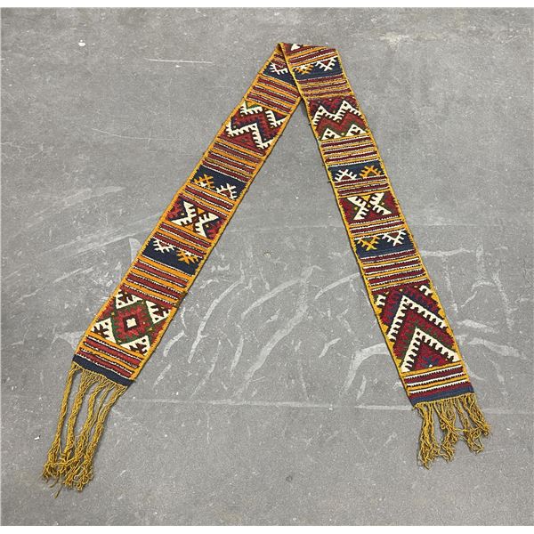 Bolivian Wool Woven Sash Belt