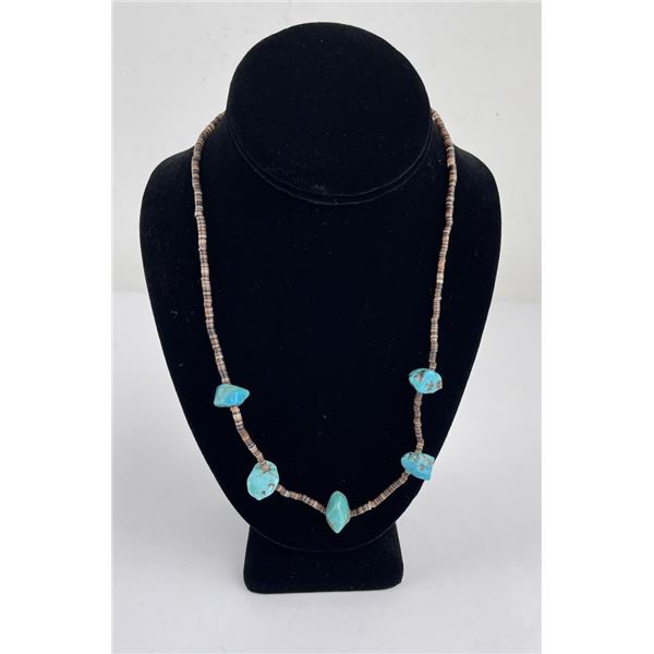 Navajo Turquoise Heishi Necklace