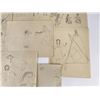Image 3 : Group of Early Montana Indian Ledger Drawings