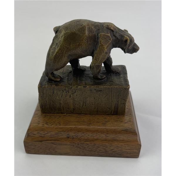 Tiny Bear John Louis Clarke Bronze Montana