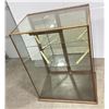 Image 2 : Antique Oak Display Cabinet Show Case