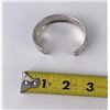 Image 5 : Navajo Sterling Silver Inlay Cuff Bracelet