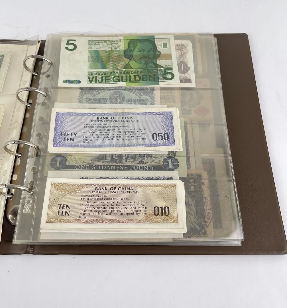 Currency Note Collection File Collection of Foreign Currency Bank Notes