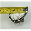 Image 9 : Giant Navajo White Buffalo Turquoise Bracelet