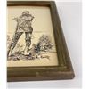 Image 2 : Ink Drawing of a Frontiersman