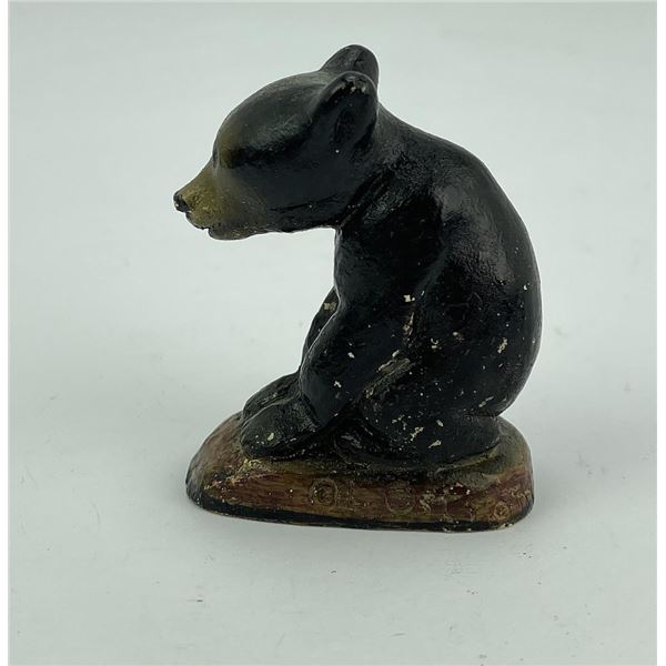 Ace Powell Plaster Bear Sculpture Montana