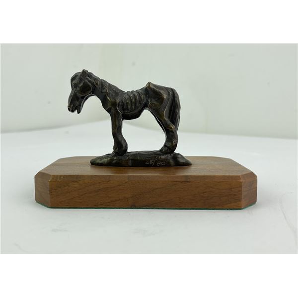 Ace Powell Hungry Horse Montana Bronze
