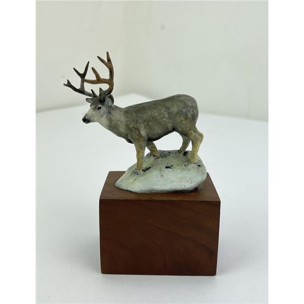 Ronald Lowery Bronze Mule Deer Montana