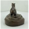 Image 2 : Plaster Ermine Artists Bronze Model