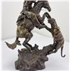 Image 3 : Charles M Russell Lion and Trapper Bronze